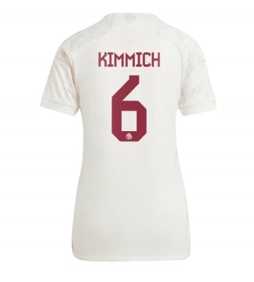 Bayern Munich Joshua Kimmich #6 Koszulka Trzecich Kobiety 2023-24 Krótki Rękaw